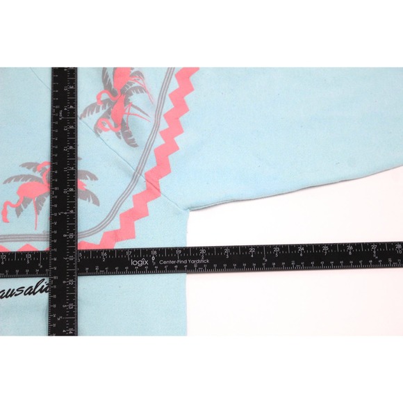 Vintage Sausalito California Flamingo Sweatshirt Medium - Picture 6 of 7